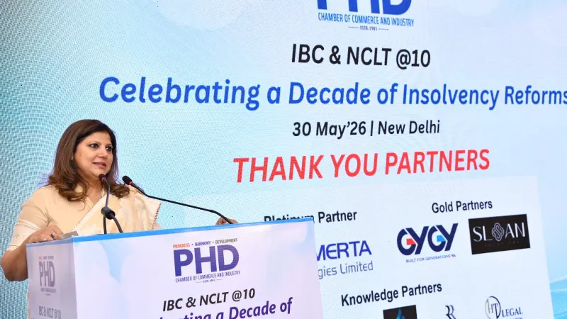 "IBC & NCLT @ 10 – Celebrating a Decade of Insolvency Reforms” on 30th May, 2026